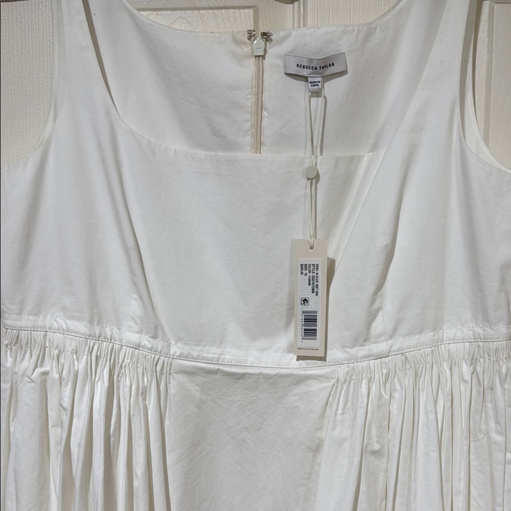 Rebecca Taylor Ivory Sleeveless Dress